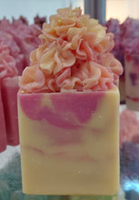 Load image into Gallery viewer, CHARS LEMON ROSE SOAP BAR
